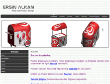 Tablet Screenshot of ersinalkan.com